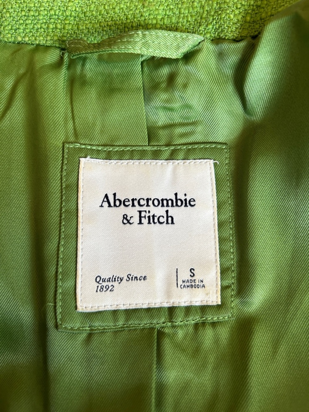 Abercrombie & Fitch Grass Green Two-Piece Skort Set size S - Picture 10 of 15